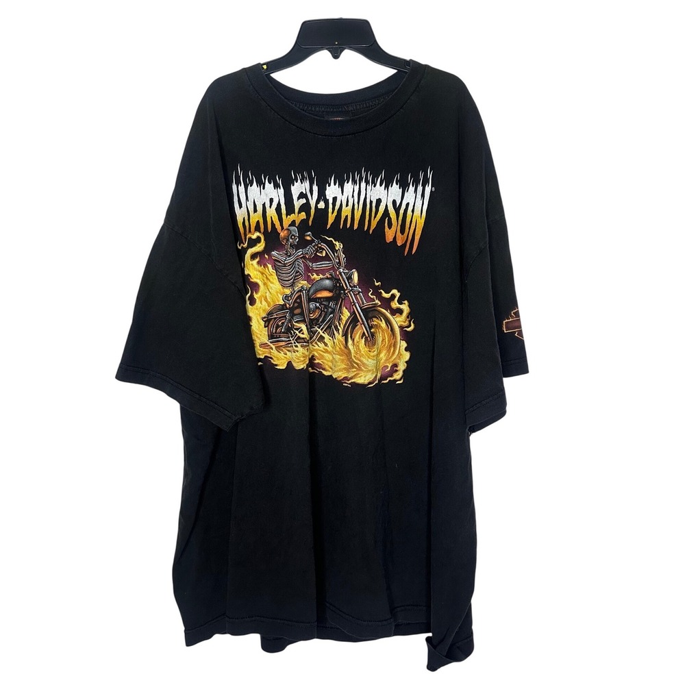 Harley-Davidson T-shirt Men's 3XL Wild Fire Villa Park Illinois